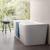 Villeroy & Boch Squaro freistehende Badewanne, softcube, UBQ180SQE9T2V-RW,