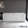 Tellkamp Koeno Vorwand-Badewanne mit Verkleidung, 0100-042-00-AUF/CRWM,