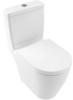 Villeroy & Boch Avento Stand-Tiefspül-WC für Kombination, spülrandlos, 5644R0RW,
