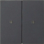 Gira 510728, Gira KNX RF Bedienaufsatz 2-f. 510728