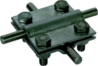 DEHN 318219, DEHN Kreuzst&uuml;ck NIRO (V4A) KS 8.10 8.10 FL30V4A