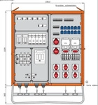 Walther Werke WV0623R1, Walther Werke Verteilerschrank WV0623R1