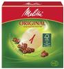 MELITTA 204335, MELITTA Rundfilterpapier 1 naturbraun