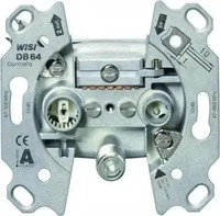 Wisi 11334, Wisi UNICABLE-Durchgangsdose DB64