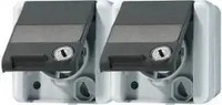 Jung 8220NAWSL, Jung SCHUKO-Steckdose 2-fach 8220 NAWSL