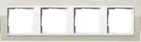 Gira 0214773, Gira Abdeckrahmen 4fach 0214773