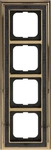 Busch-Jaeger 2CKA001754A4651, Busch-Jaeger Rahmen 4-fach 1724-833