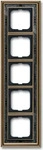 Busch-Jaeger 2CKA001754A4672, Busch-Jaeger Rahmen 5-fach 1725-843