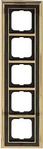 Busch-Jaeger 2CKA001754A4652, Busch-Jaeger Rahmen 5-fach 1725-833