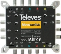 Televes 714502, Televes Multischalter 5 in 6 Gu&szlig; MS56C