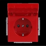 Busch-Jaeger 2CKA002018A1533, Busch-Jaeger SCHUKO Steckdosen-Einsatz 20 EUKNB-12-82