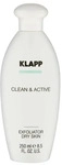 Klapp Clean and Active Exfoliator Dry Skin, 250ml