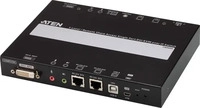ATEN CN9600-AT-G, ATEN CN9600-AT-G Tastatur/Video/Maus (KVM)-Switch Schwarz
