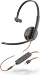 HP Poly 209750-101, HP Poly POLY Blackwire 3215 Kopfh&ouml;rer Kabelgebunden Kopfband