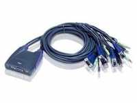ATEN CS64US-AT, ATEN 4-Port USB VGA/Audio Cable KVM Switch