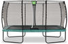 EXIT Trampolin Allure Classic 427 x 244 cm grün + Netz