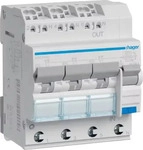 Hager ADZ310D FI-LS 3X 1-polig +N 6kA B-10A 30mA Typ A QC