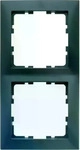 Berker 10129949, Berker 10129949 Rahmen 2fach S.1 anthrazit matt