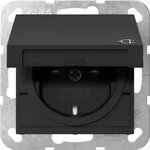 Gira 4414005, Gira 4414005 SCHUKO-Steckdose mit Klappdeckel mit Shutter System...