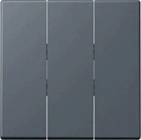 JUNG LC993BF262, Jung LC993BF262 Wippe f&uuml;r 3-fach Schalter LC4320U Gris Fonce...