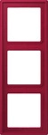 JUNG LC983229, Jung LC983229 Rahmen 3-fach LC32100 (Duroplast lackiert) Rouge...