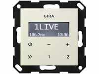 Gira 228401 UP-Radio RDS o.Lautsprecher System 55 Cremeweiß