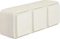 Berker 47733512, Berker 47733512 Steckdose SCHUKO 3-fach waagerecht mit...