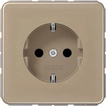 JUNG CD1520GB, Jung CD1520GB SCHUKO Steckdose (Aluminium eloxiert) Gold-Bronze...