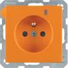 Berker 6765096014 Steckdose mit Schutzkontaktstift Kontroll-LED und...