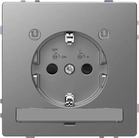 Merten MEG2304-6036, Merten MEG2304-6036 SCHUKO-Steckdose mit Lichtauslass und