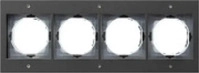 Gira 021467, Gira 021467 Abdeckrahmen 4-fach Gira TX_44 (WG UP) Anthrazit