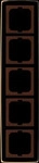 Busch-Jaeger 2CKA001754A4330, Busch-Jaeger 1725-80G Abdeckrahmen 5-fach Rahmen