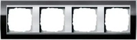 Gira 0214736, Gira 0214736 Abdeckrahmen 4-fach Zwischenrahmen Farbe Alu Gira...