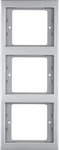 Berker 13337004, Berker 13337004 Rahmen 3-fach senkrecht K.5 Edelstahl Metall
