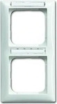 Busch-Jaeger 2CKA001754A4552, Busch-Jaeger 1722 NS-914 Abdeckrahmen 2-fach Rahmen