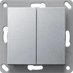 Gira 242226, Gira 242226 EnOcean Funk Wandsender 2-fach System 55 F Alu