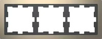 Merten MEG4030-6550, Merten MEG4030-6550 D-Life Metall Rahmen 3-fach...