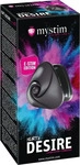 Mystim E33857, Mystim - Hearts Desire eStim Lay-On Vibrator Black