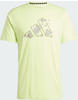 Adidas IJ9602, ADIDAS Herren Shirt Train Essentials Seasonal Training Graphic pink