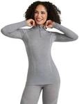 FALKE Damen Unterhemd WT Longsleeve Zip w