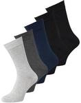 JACK AND JONES JACK&JONES Herren Socken Bambus 5er Pack - JACBASIC, One Size