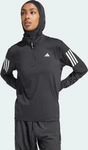 Adidas IK7440, ADIDAS Damen Rollkragen Own the Run Half-Zip Grau female