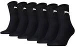 PUMA Unisex Sportsocken, 6er Pack - Short Crew Socks, ECOM, Logo, einfarbig
