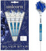 UNICORN Dartpfeil Unicorn Silver Star Blue Gary, FARBIG SILBER,BLAU, -