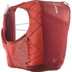 SALOMON Rucksack ACTIVE SKIN 12 SET RED DAHLIA/HIGH RISK