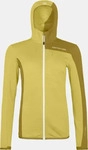 Ortovox 87057, ORTOVOX Damen Unterjacke FLEECE LIGHT GRID HOODED JKT W Gelb...