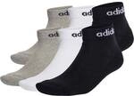 ADIDAS adidas Unisex Quarter Socken, 6er Pack - Linear Cushioned Ankle, Logo,