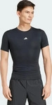 Adidas JE6698, ADIDAS Herren Shirt TECHFIT Compression Training Schwarz male