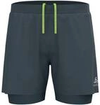 ODLO Herren 2 in 1 Shorts Zeroweight 5 Inches