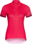 Odlo 411951, ODLO Damen Shirt Stand-up collar s/s full zip E Rot female